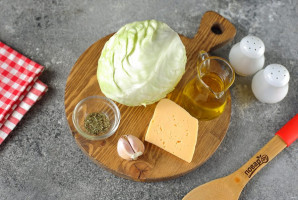 Стейк из капусты в духовке Стейк из капусты в духовке