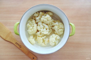 Цветная капуста с фетой Цветная капуста с фетой