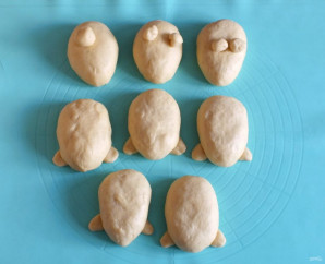 Булочки "Ёжики"