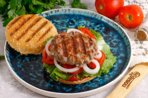 Бургеры на электрогриле Бургеры на электрогриле