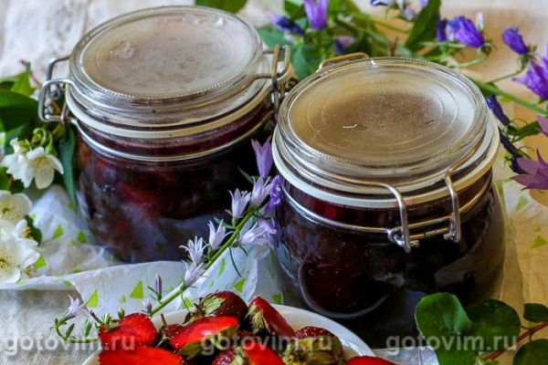 Варенье из клубники с манго на желатине Варенье из клубники с манго на желатине