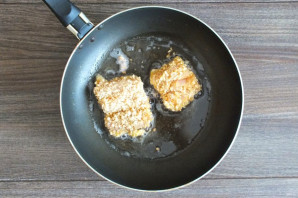 Судак в ореховой панировке