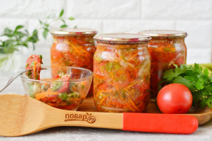 Помидоры по-корейски на зиму Помидоры по-корейски на зиму