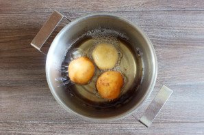 Пончики с малиной Пончики с малиной