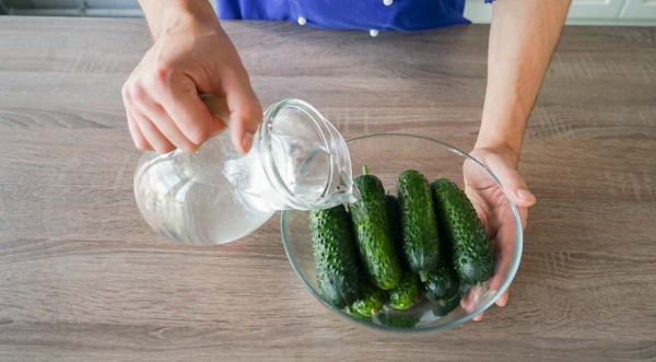 Малосольные огурцы в пакете, пошаговый рецепт с фото Малосольные огурцы в пакете, пошаговый рецепт с фото