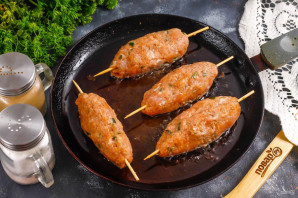 Люля-кебаб из баранины и курицы Люля-кебаб из баранины и курицы