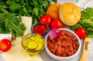 Бургеры на электрогриле Бургеры на электрогриле