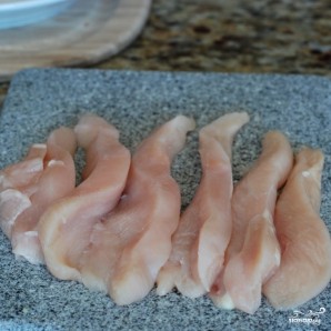 Закуска из курицы и свежих овощей Закуска из курицы и свежих овощей