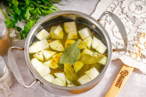 Суп из патиссонов Суп из патиссонов