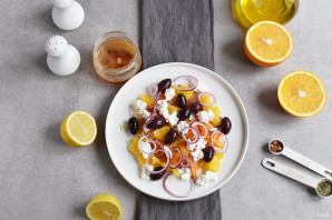 Салат с жареной морковью Салат с жареной морковью