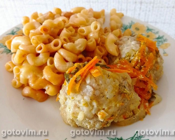 Тефтели в кефирной заливке Тефтели в кефирной заливке