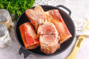 Запеченные мозговые косточки Запеченные мозговые косточки