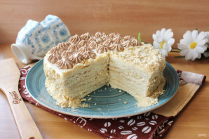 Сметанный торт без яиц
