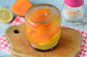 Компот из тыквы с лимоном Компот из тыквы с лимоном