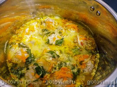 Тефтели в кефирной заливке Тефтели в кефирной заливке