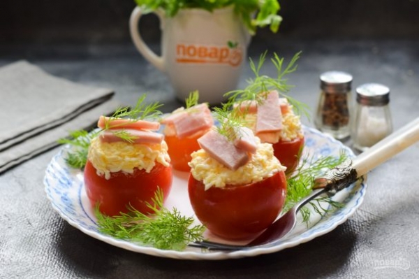 Фаршированные помидоры по-французски