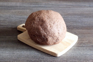 Шоколадные вареники с вишней Шоколадные вареники с вишней