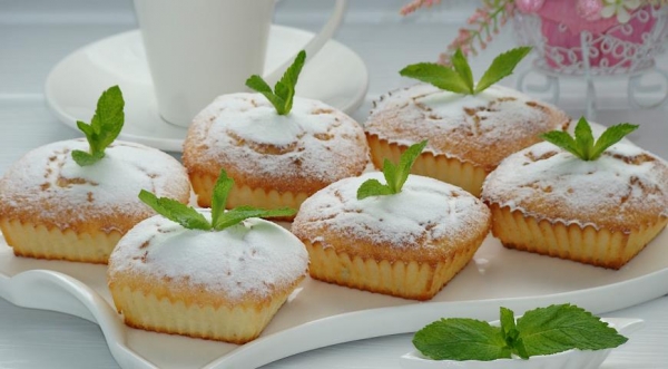 Творожные кексы с манкой, пошаговый рецепт с фото Творожные кексы с манкой, пошаговый рецепт с фото