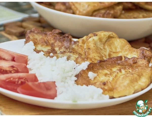 Пангасиус в сметанном кляре на сковороде Пангасиус в сметанном кляре на сковороде