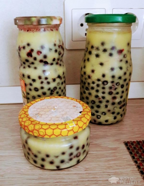 Рецепт: Черника в топленом масле на зиму - Вкусно и полезно! Рецепт: Черника в топленом масле на зиму - Вкусно и полезно!