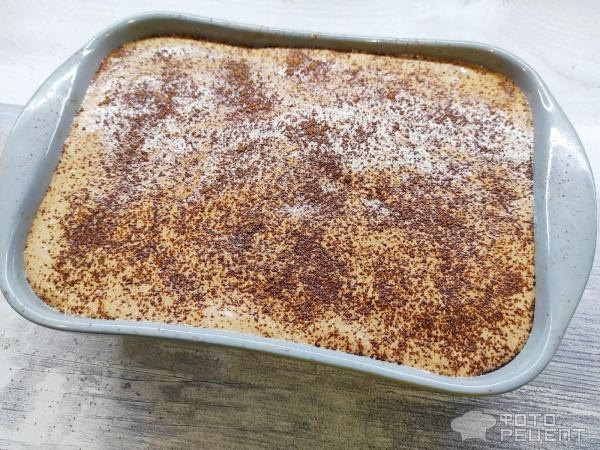 Рецепт: Десерт "Тирамису" - С шоколадным маскарпоне, без алкоголя! Рецепт: Десерт "Тирамису" - С шоколадным маскарпоне, без алкоголя!