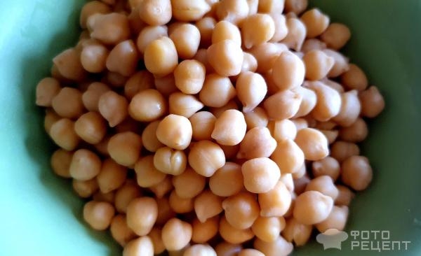 Рецепт: Хумус - с кунжутом - полезно и сытно