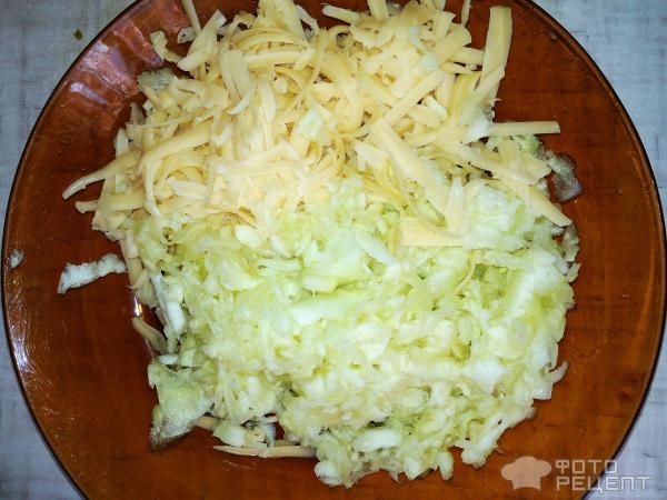 Рецепт: Кабачки "Пенечки" - С сырно-яичной начинкой: быстро и вкусно