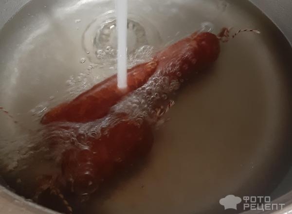 Рецепт: Колбаса ветчинная рубленная - колбаса в домашних условиях