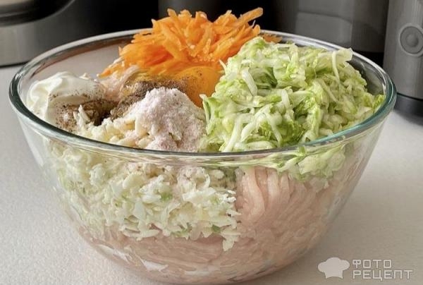 Рецепт: Котлеты из куриного филе на сковородке - с кабачком Рецепт: Котлеты из куриного филе на сковородке - с кабачком