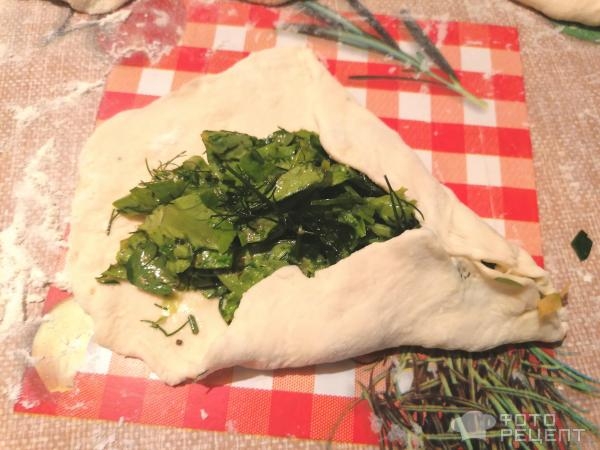 Рецепт: Лепешки с зеленью - женгялов хац - армянская лепёшка, вкусно и очень просто Рецепт: Лепешки с зеленью - женгялов хац - армянская лепёшка, вкусно и очень просто