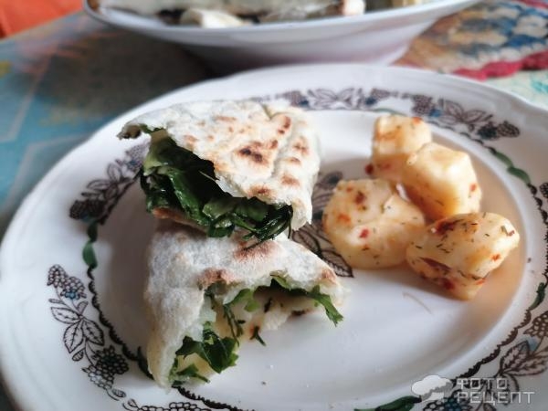 Рецепт: Лепешки с зеленью - женгялов хац - армянская лепёшка, вкусно и очень просто Рецепт: Лепешки с зеленью - женгялов хац - армянская лепёшка, вкусно и очень просто
