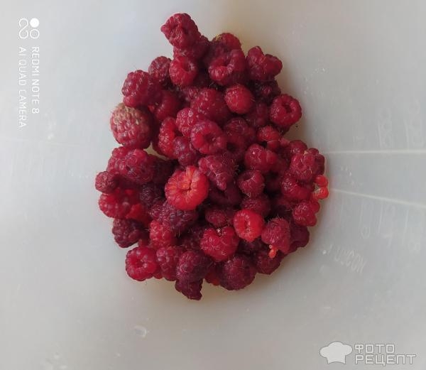 Рецепт: Малиновое суфле - Летний десерт, с творогом Рецепт: Малиновое суфле - Летний десерт, с творогом