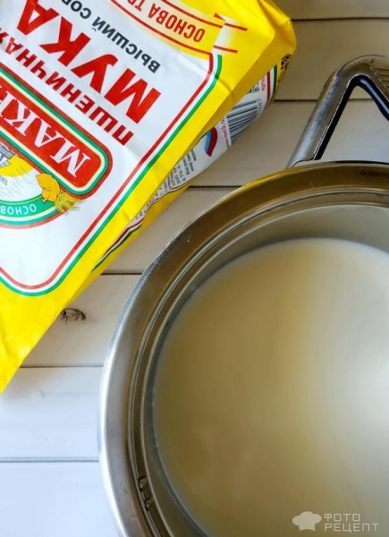 Рецепт: Молочный десерт - или пудинг Рецепт: Молочный десерт - или пудинг