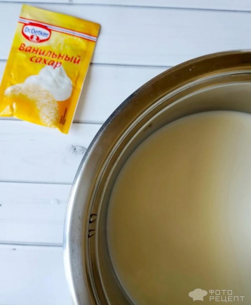 Рецепт: Молочный десерт - или пудинг Рецепт: Молочный десерт - или пудинг