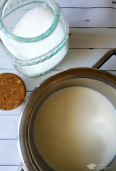 Рецепт: Молочный десерт - или пудинг Рецепт: Молочный десерт - или пудинг