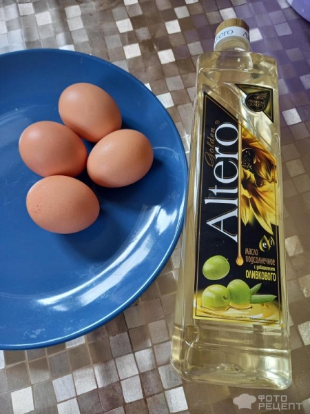 Рецепт: Омлет с "луковыми дудками" - "в сковороде" Рецепт: Омлет с "луковыми дудками" - "в сковороде"