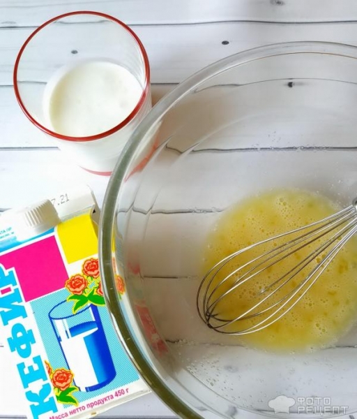 Рецепт: Печенье на кефире - печеньки-малышки Рецепт: Печенье на кефире - печеньки-малышки