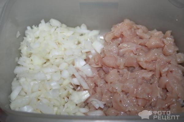 Рецепт: ПП котлеты из курицы - Диетические котлетки с творогом