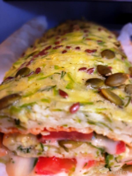 Рецепт: Рулет из кабачков - С начинкой на Ваш вкус!