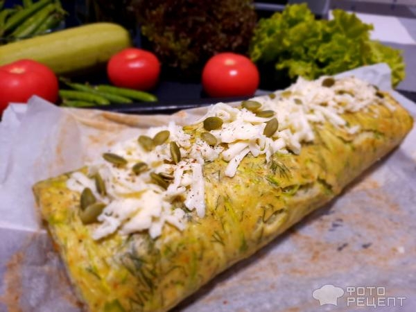Рецепт: Рулет из кабачков - С начинкой на Ваш вкус!