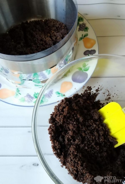 Рецепт: Торт-мороженое - вкус мороженного из детства