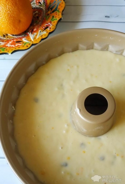 Рецепт: Трайфл в стакане - апельсиновый Рецепт: Трайфл в стакане - апельсиновый