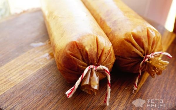 Рецепт: Ветчина из птицы - из индейки и курицы