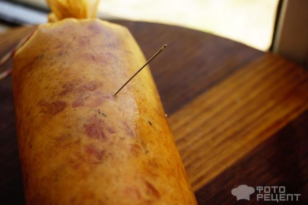 Рецепт: Ветчина из птицы - из индейки и курицы