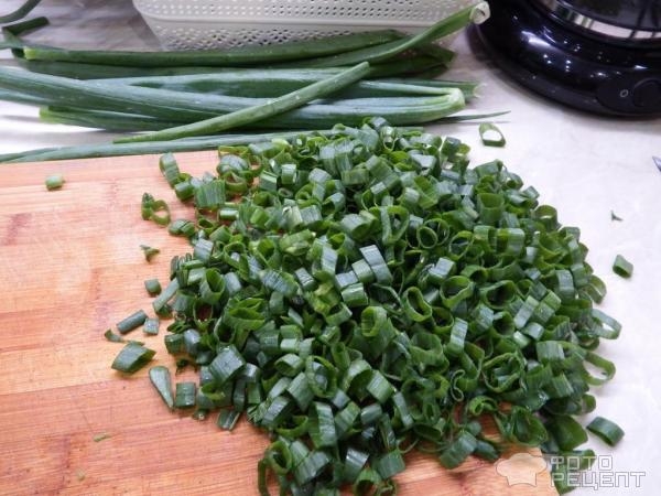 Рецепт: Зеленый лук в заморозку - Зимой как найдете Рецепт: Зеленый лук в заморозку - Зимой как найдете