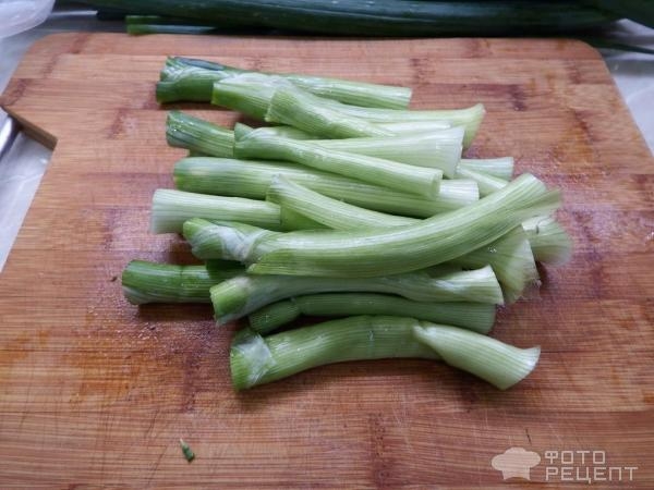 Рецепт: Зеленый лук в заморозку - Зимой как найдете Рецепт: Зеленый лук в заморозку - Зимой как найдете