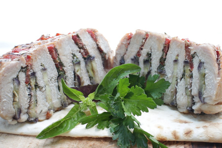 Свинина с овощами на углях Свинина с овощами на углях