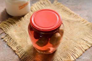 Компот из клубники с бананом на зиму