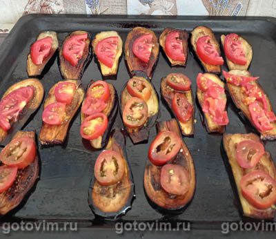 Баклажаны с крабовыми палочками и сыром, запеченные в духовке Баклажаны с крабовыми палочками и сыром, запеченные в духовке