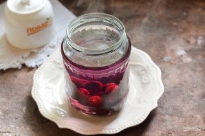 Компот из вишни с косточками без стерилизации на зиму